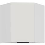 Konyhaszekrény Aria-Wh/Wh Anti Fingerprint 60x60 Gn-72 1f (45°)