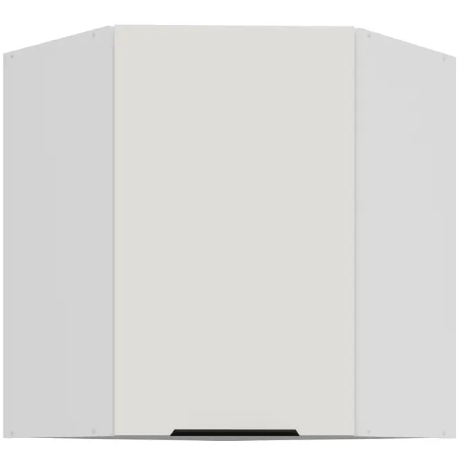 Konyhaszekrény Aria-Wh/Wh Anti Fingerprint 60x60 Gn-72 1f (45°)