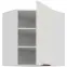 Konyhaszekrény Aria-Wh/Wh Anti Fingerprint 60x60 Gn-72 1f (45°),3