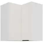 Konyhaszekrény Aria-Wh/Wh Anti Fingerprint 60x60 Gn-72 2f (90°)