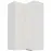 Konyhaszekrény Aria-Wh/Wh Anti Fingerprint 60x60 Gn-108 2f (90°)
