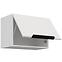 Konyhaszekrény Aria-Wh/Wh Anti Fingerprint 50gu-36 1f,3