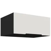 Konyhaszekrény Aria-Wh/Bl Anti Fingerprint 80 Nagu-36 1f