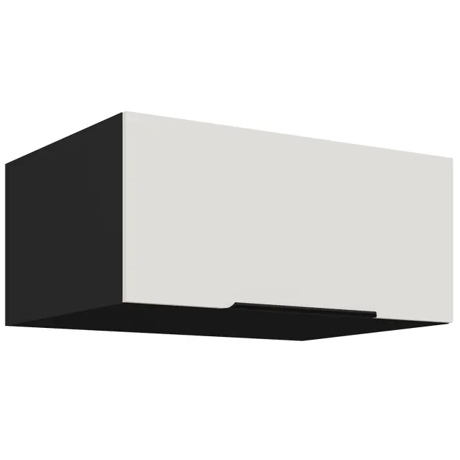 Konyhaszekrény Aria-Wh/Bl Anti Fingerprint 80 Nagu-36 1f