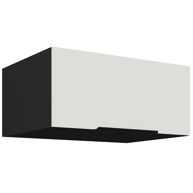 Konyhaszekrény Aria-Wh/Bl Anti Fingerprint 80 Nagu-36 1f