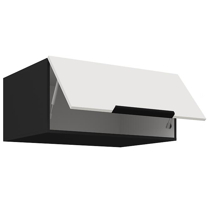 Konyhaszekrény Aria-Wh/Bl Anti Fingerprint 80 Nagu-36 1f,3