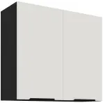 Konyhaszekrény Aria-Wh/Bl Anti Fingerprint 80g-72 2f