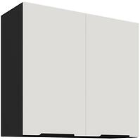 Konyhaszekrény Aria-Wh/Bl Anti Fingerprint 80g-72 2f