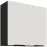 Konyhaszekrény Aria-Wh/Bl Anti Fingerprint 80g-72 2f