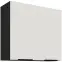 Konyhaszekrény Aria-Wh/Bl Anti Fingerprint 80g-72 2f
