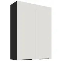 Konyhaszekrény Aria-Wh/Bl Anti Fingerprint 80g-108 2f