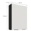 Konyhaszekrény Aria-Wh/Bl Anti Fingerprint 80g-108 2f,2