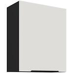 Konyhaszekrény Aria-Wh/Bl Anti Fingerprint 60g-72 1f