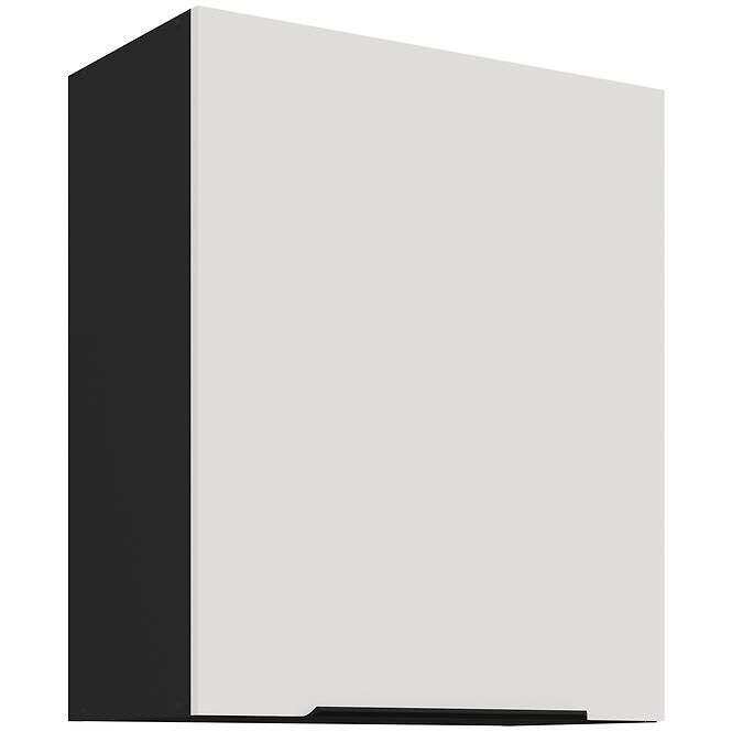 Konyhaszekrény Aria-Wh/Bl Anti Fingerprint 60g-72 1f