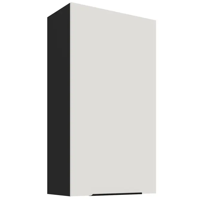 Konyhaszekrény Aria-Wh/Bl Anti Fingerprint 60g-108 1f