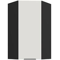 Konyhaszekrény Aria-Wh/Bl Anti Fingerprint 60x60 Gn-108 1f (45°)