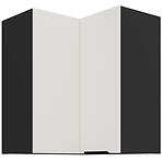 Konyhaszekrény Aria-Wh/Bl Anti Fingerprint 60x60 Gn-72 2f (90°)