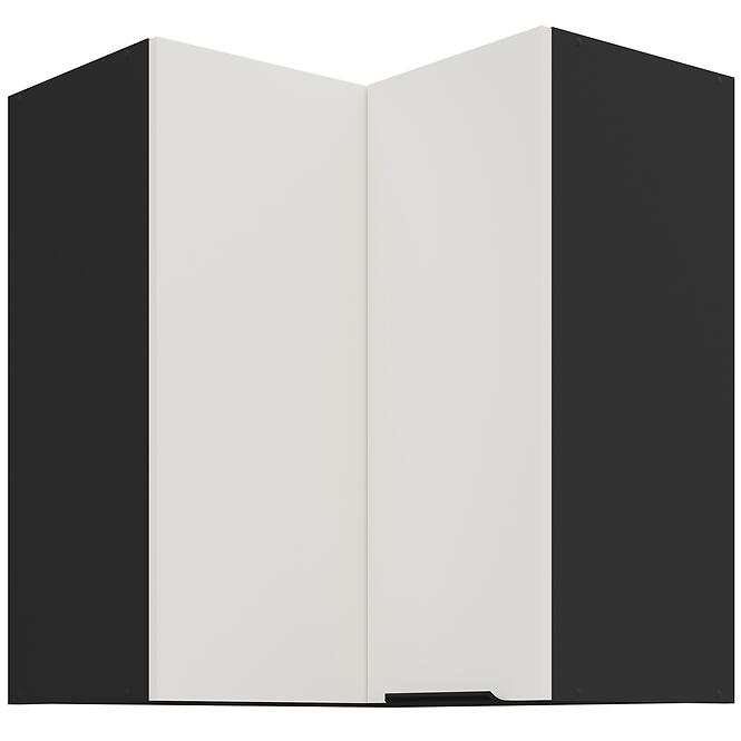 Konyhaszekrény Aria-Wh/Bl Anti Fingerprint 60x60 Gn-72 2f (90°)
