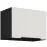 Konyhaszekrény Aria-Wh/Bl Anti Fingerprint 50gu-36 1f