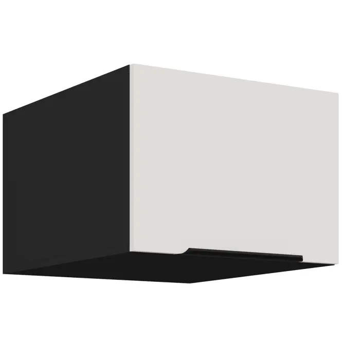 Konyhaszekrény Aria-Wh/Bl Anti Fingerprint 50 Nagu-36 1f