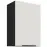 Konyhaszekrény Aria-Wh/Bl Anti Fingerprint 50g-72 1f