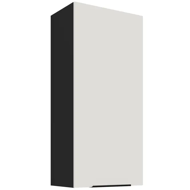 Konyhaszekrény Aria-Wh/Bl Anti Fingerprint 50g-108 1f