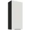 Konyhaszekrény Aria-Wh/Bl Anti Fingerprint 50g-108 1f
