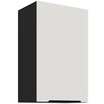 Konyhaszekrény Aria-Wh/Bl Anti Fingerprint 45g-72 1f