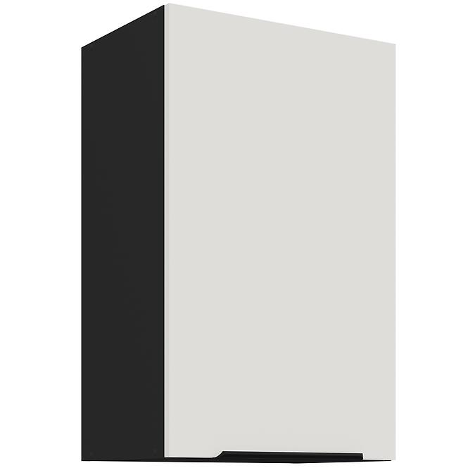 Konyhaszekrény Aria-Wh/Bl Anti Fingerprint 45g-72 1f