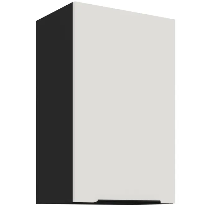 Konyhaszekrény Aria-Wh/Bl Anti Fingerprint 45g-72 1f