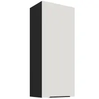 Konyhaszekrény Aria-Wh/Bl Anti Fingerprint 45g-108 1f