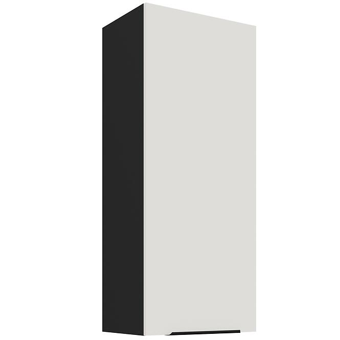 Konyhaszekrény Aria-Wh/Bl Anti Fingerprint 45g-108 1f