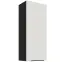 Konyhaszekrény Aria-Wh/Bl Anti Fingerprint 45g-108 1f