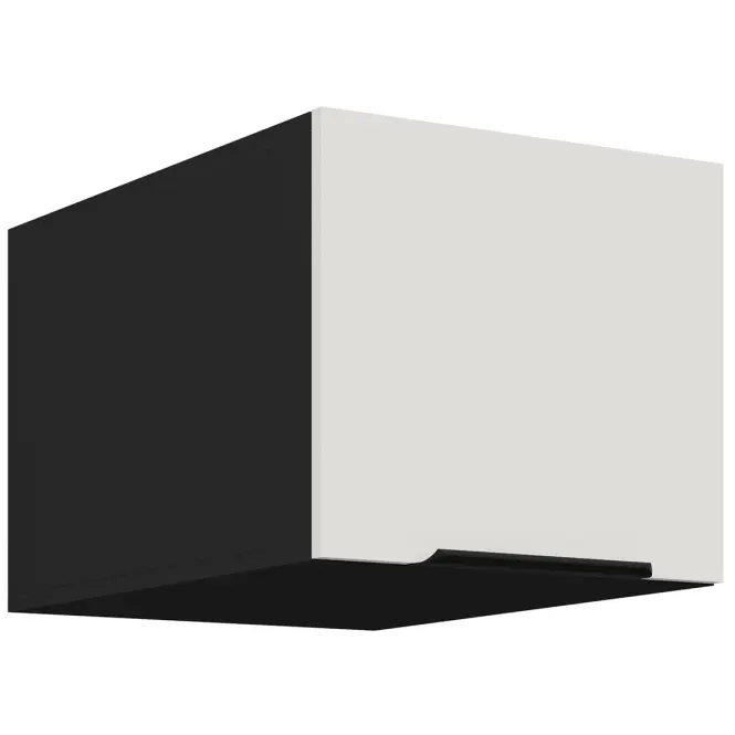Konyhaszekrény Aria-Wh/Bl Anti Fingerprint 40 Nagu-36 1f
