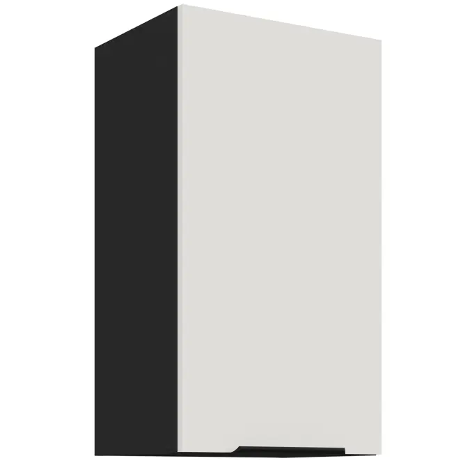 Konyhaszekrény Aria-Wh/Bl Anti Fingerprint 40g-72 1f
