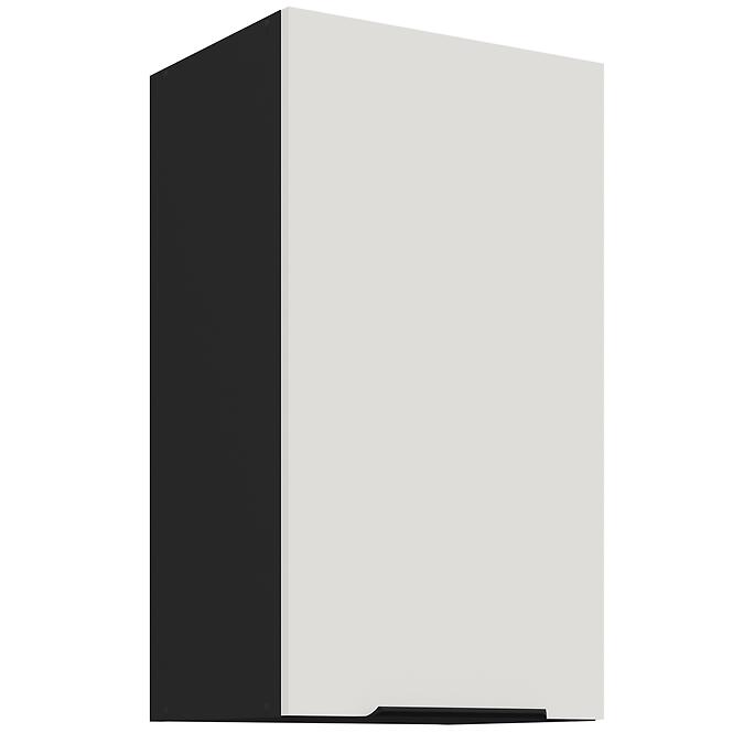 Konyhaszekrény Aria-Wh/Bl Anti Fingerprint 40g-72 1f