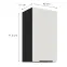 Konyhaszekrény Aria-Wh/Bl Anti Fingerprint 40g-72 1f,2