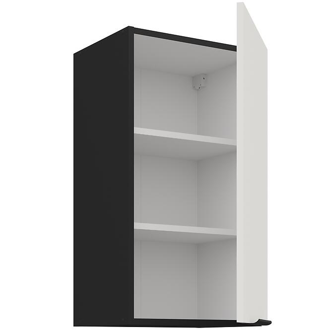 Konyhaszekrény Aria-Wh/Bl Anti Fingerprint 40g-72 1f
