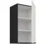 Konyhaszekrény Aria-Wh/Bl Anti Fingerprint 40g-72 1f,3