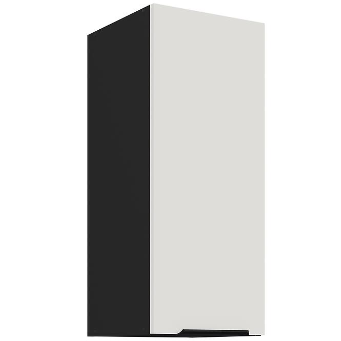Konyhaszekrény Aria-Wh/Bl Anti Fingerprint 30g-72 1f