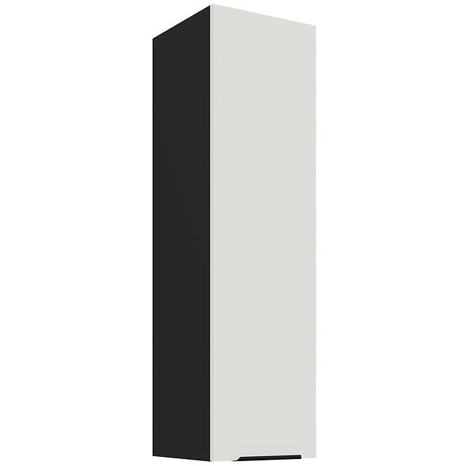 Konyhaszekrény Aria-Wh/Bl Anti Fingerprint 30g-108 1f