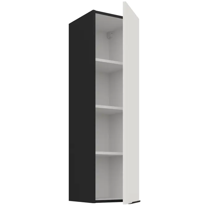 Konyhaszekrény Aria-Wh/Bl Anti Fingerprint 30g-108 1f