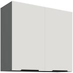 Konyhaszekrény Aria-Wh/Ant Anti Fingerprint 80g-72 2f