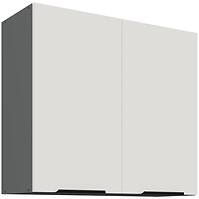 Konyhaszekrény Aria-Wh/Ant Anti Fingerprint 80g-72 2f