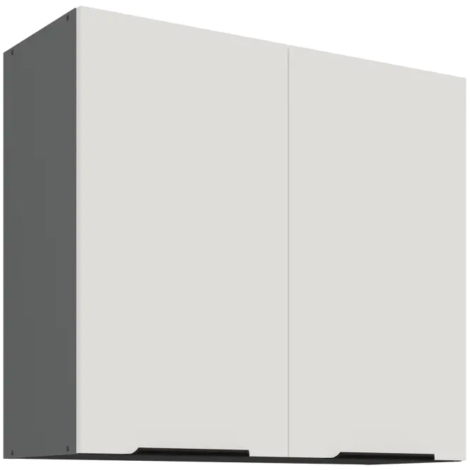 Konyhaszekrény Aria-Wh/Ant Anti Fingerprint 80g-72 2f