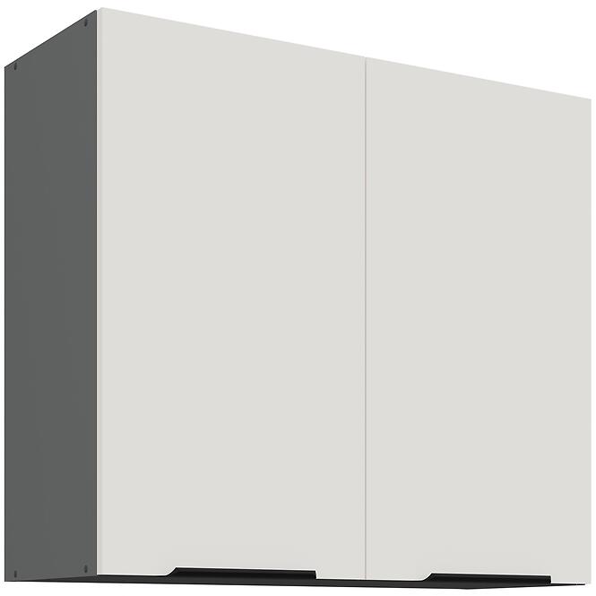 Konyhaszekrény Aria-Wh/Ant Anti Fingerprint 80g-72 2f