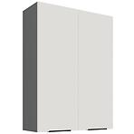 Konyhaszekrény Aria-Wh/Ant Anti Fingerprint 80g-108 2f