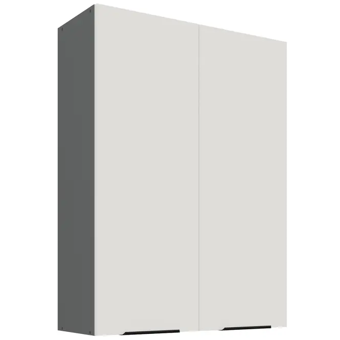 Konyhaszekrény Aria-Wh/Ant Anti Fingerprint 80g-108 2f