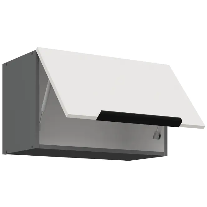 Konyhaszekrény Aria-Wh/Ant Anti Fingerprint 60gu-36 1f