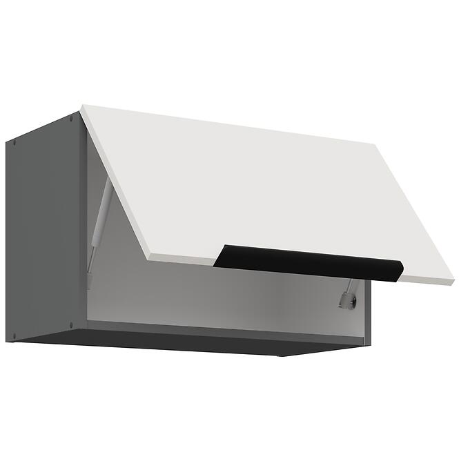 Konyhaszekrény Aria-Wh/Ant Anti Fingerprint 60gu-36 1f,3